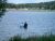 Die Brauseb�ren nehmen als erste Platz im See